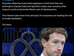 突发！Meta 限制员工使用 Claude Code 和 Codex